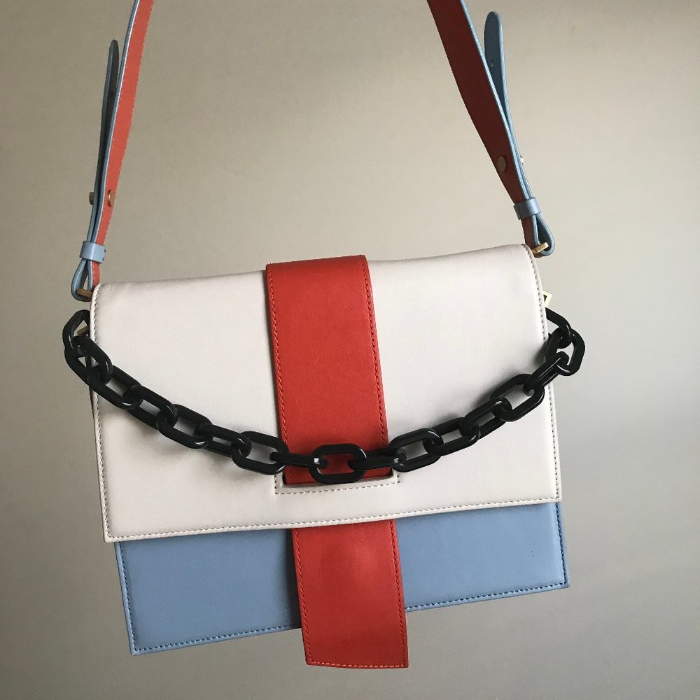 Anderson Bell Ages Color Block Chain Bag